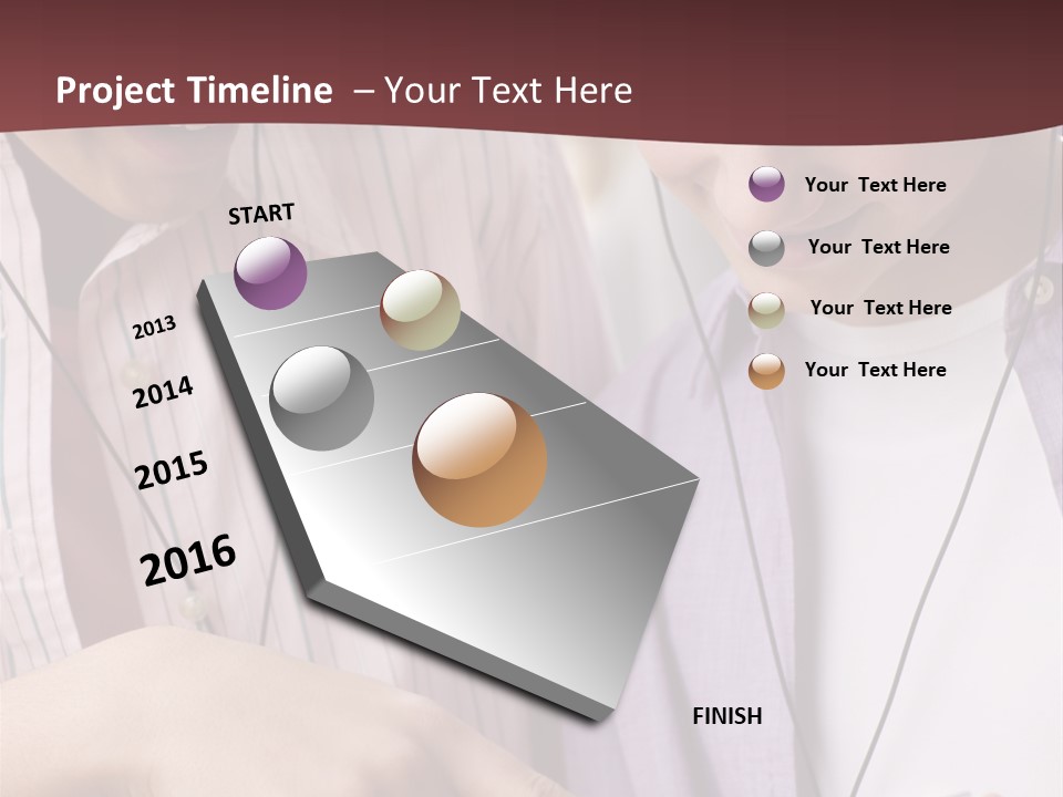 Ears Channel Monitor PowerPoint Template