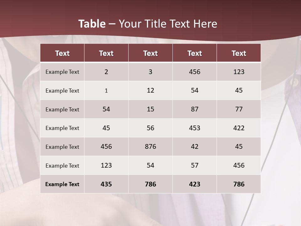 Ears Channel Monitor PowerPoint Template