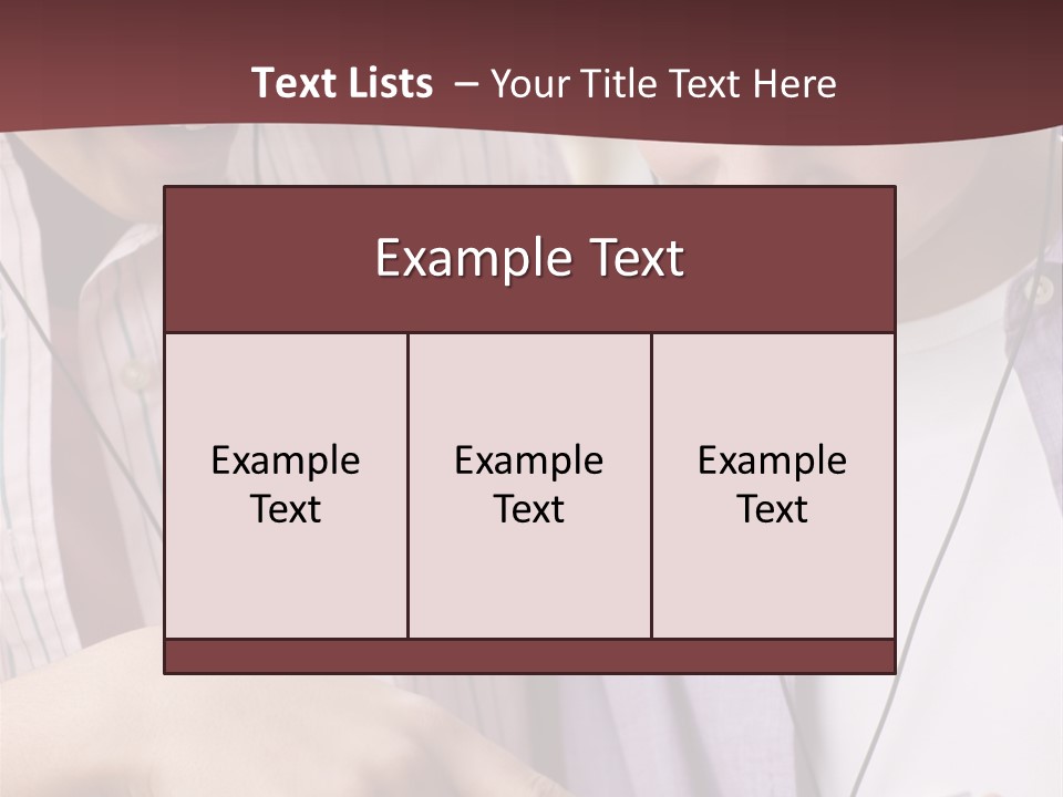 Ears Channel Monitor PowerPoint Template