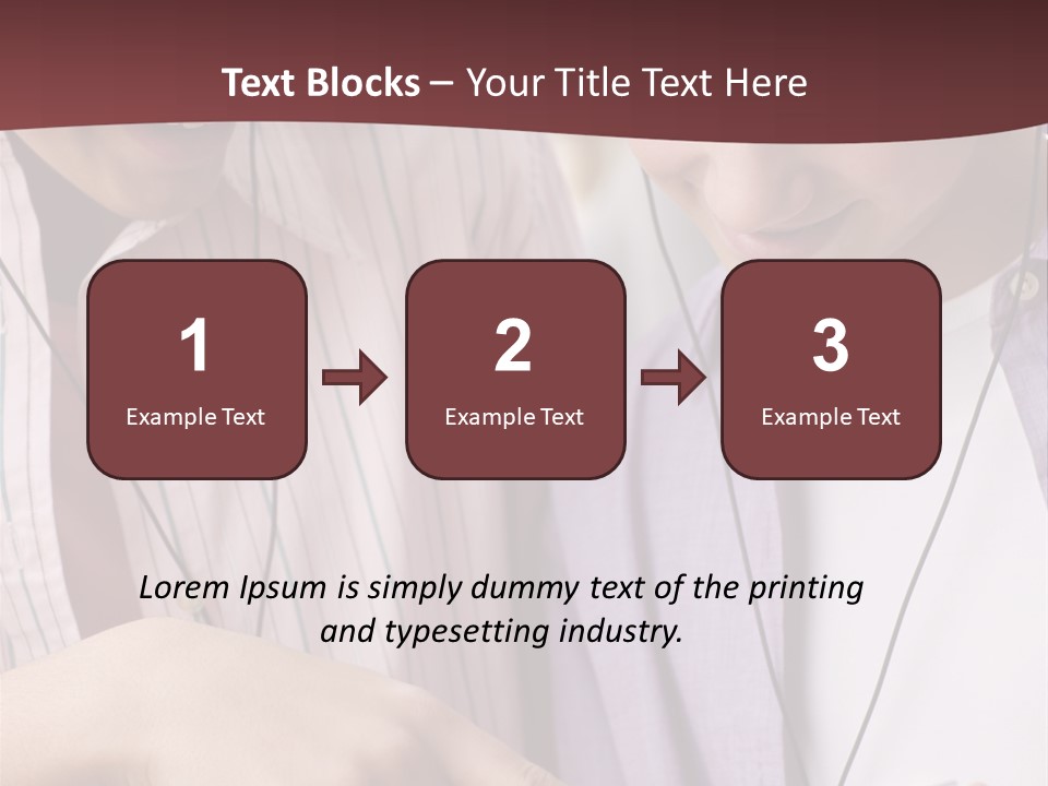 Ears Channel Monitor PowerPoint Template