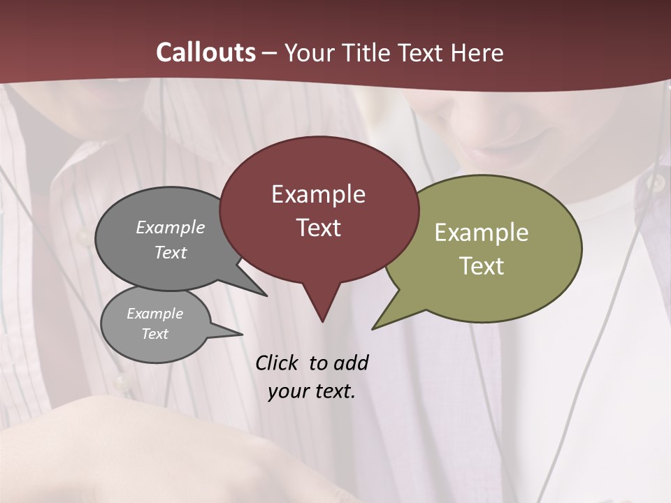 Ears Channel Monitor PowerPoint Template