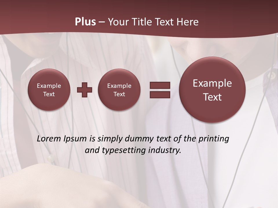 Ears Channel Monitor PowerPoint Template