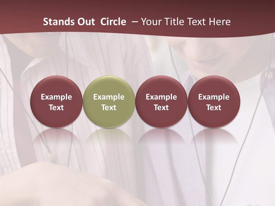 Ears Channel Monitor PowerPoint Template