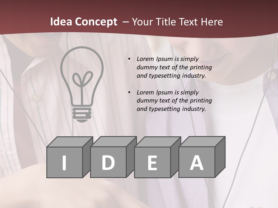 Ears Channel Monitor PowerPoint Template