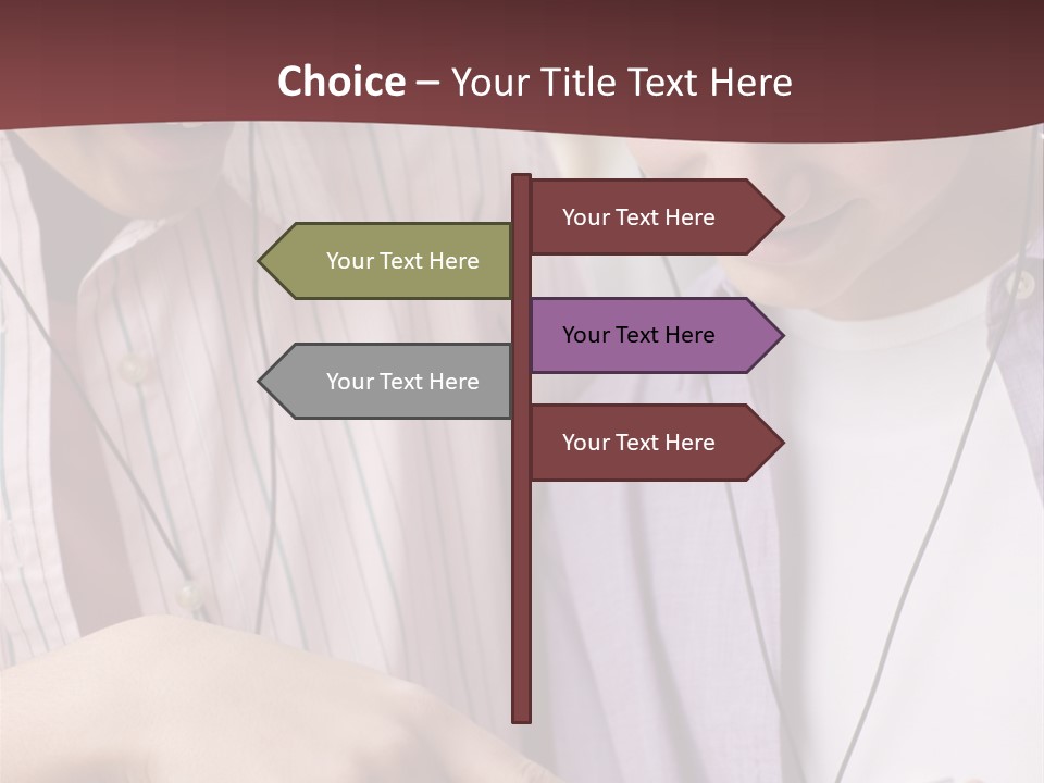 Ears Channel Monitor PowerPoint Template