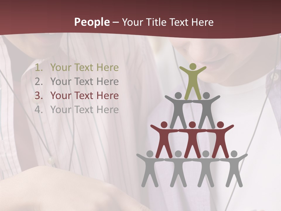 Ears Channel Monitor PowerPoint Template