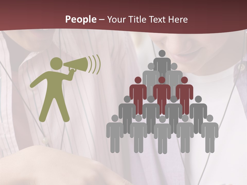 Ears Channel Monitor PowerPoint Template