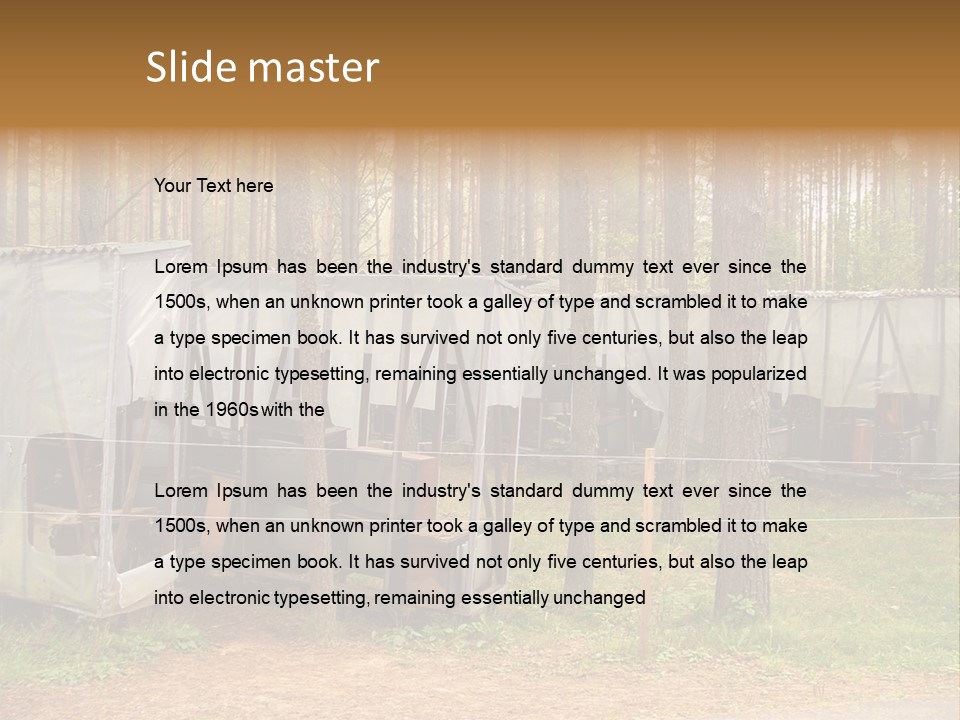 Ears Channel Monitor PowerPoint Template