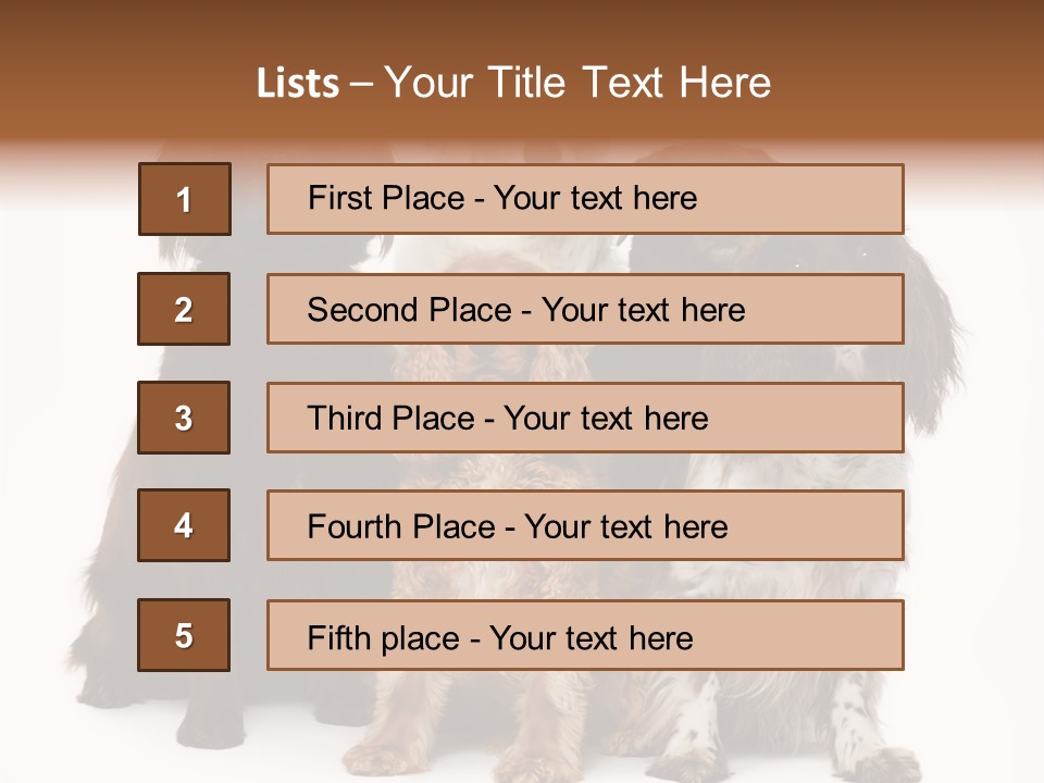Pedigree Attentive Pedigreed PowerPoint Template