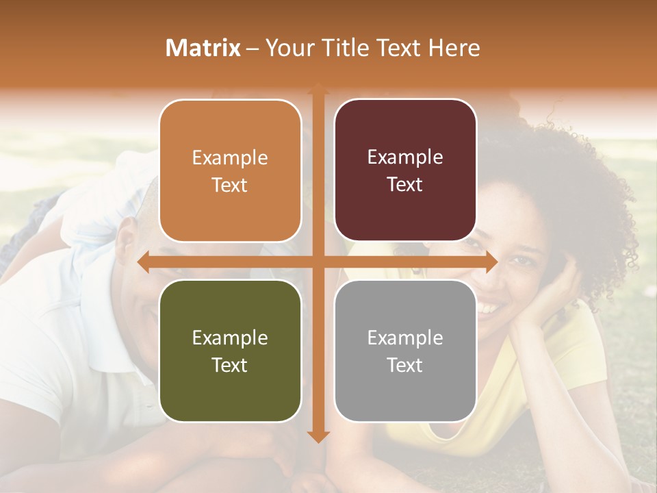 A Group Of People Laying On Top Of A Grass Covered Field PowerPoint Template