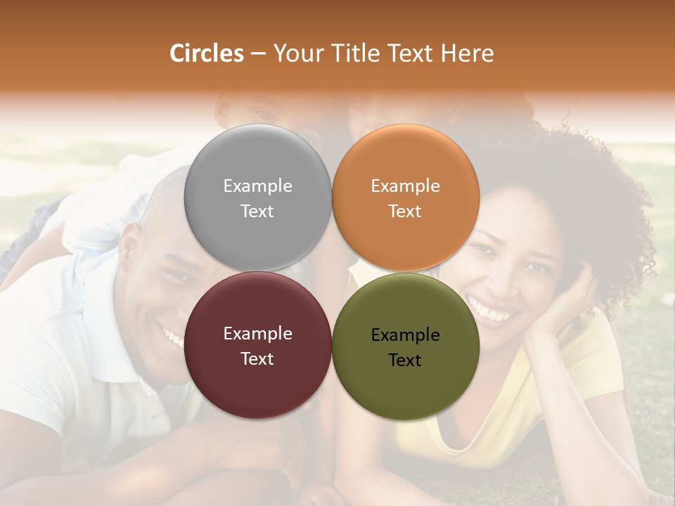 A Group Of People Laying On Top Of A Grass Covered Field PowerPoint Template