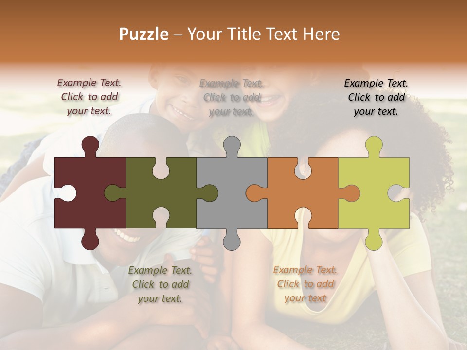 A Group Of People Laying On Top Of A Grass Covered Field PowerPoint Template