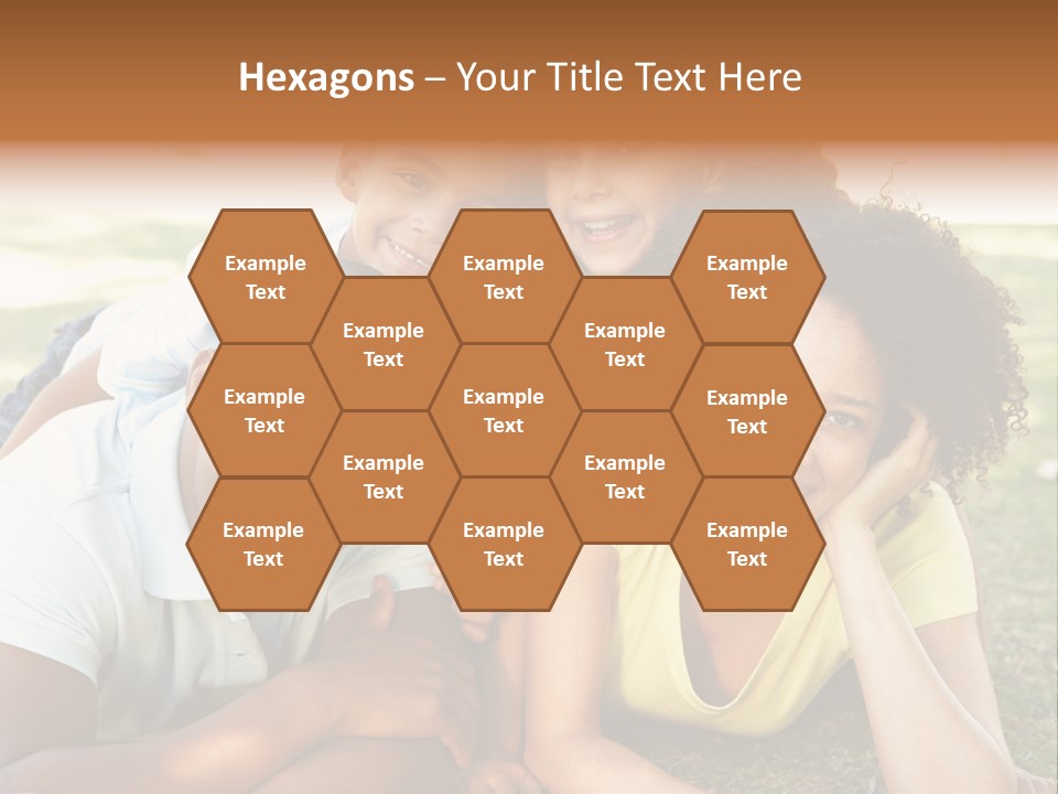 A Group Of People Laying On Top Of A Grass Covered Field PowerPoint Template