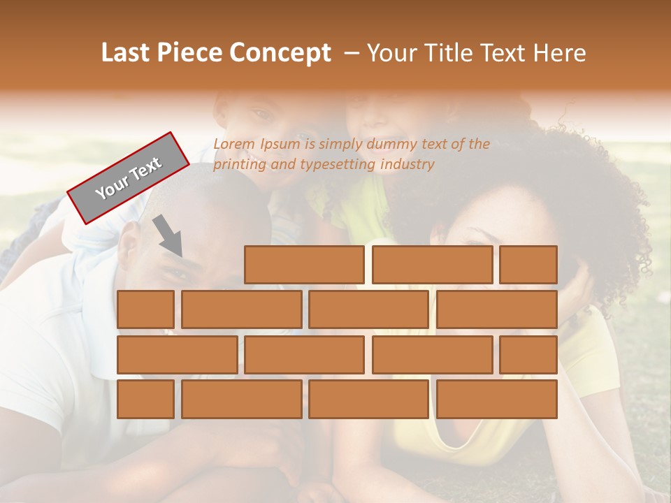 A Group Of People Laying On Top Of A Grass Covered Field PowerPoint Template