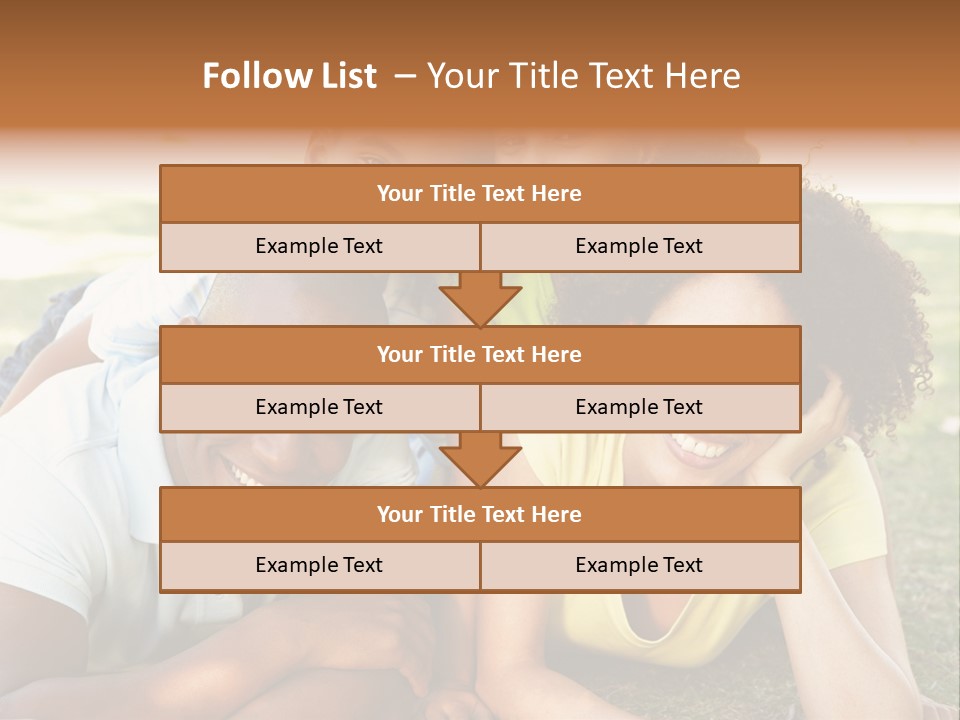 A Group Of People Laying On Top Of A Grass Covered Field PowerPoint Template