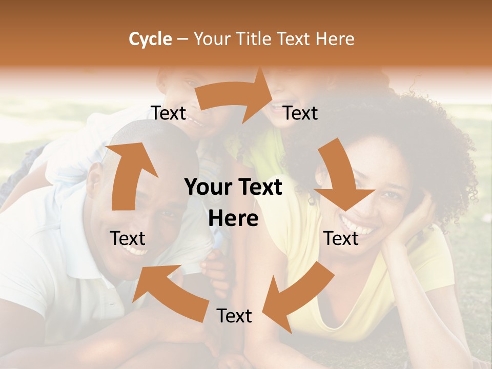 A Group Of People Laying On Top Of A Grass Covered Field PowerPoint Template