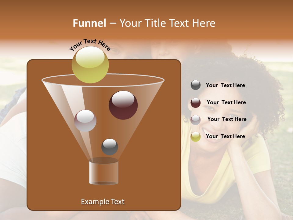 A Group Of People Laying On Top Of A Grass Covered Field PowerPoint Template