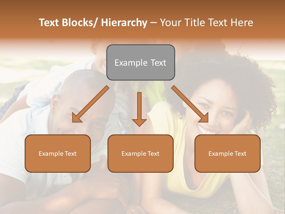 A Group Of People Laying On Top Of A Grass Covered Field PowerPoint Template