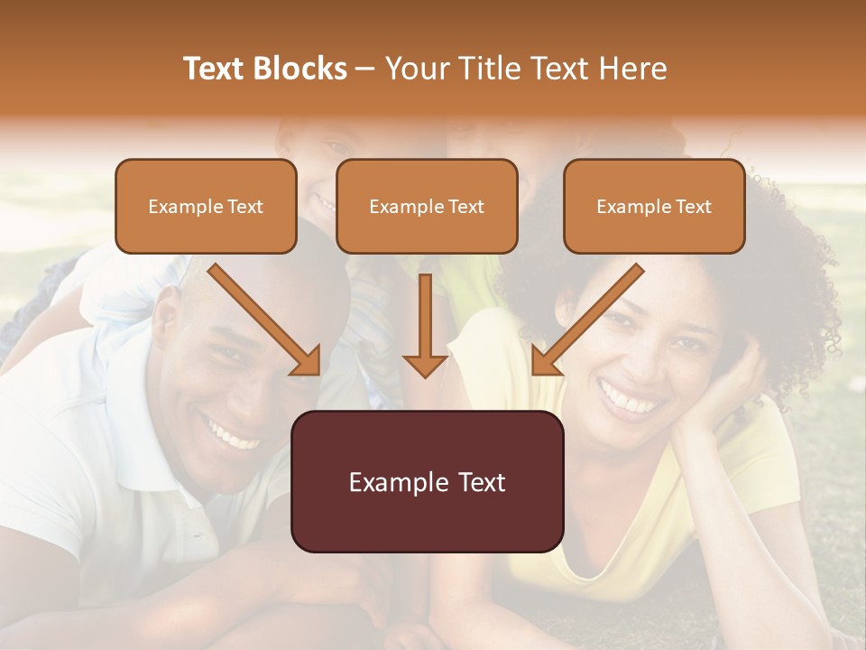 A Group Of People Laying On Top Of A Grass Covered Field PowerPoint Template