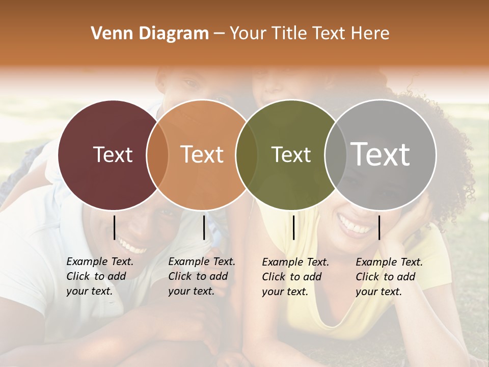 A Group Of People Laying On Top Of A Grass Covered Field PowerPoint Template