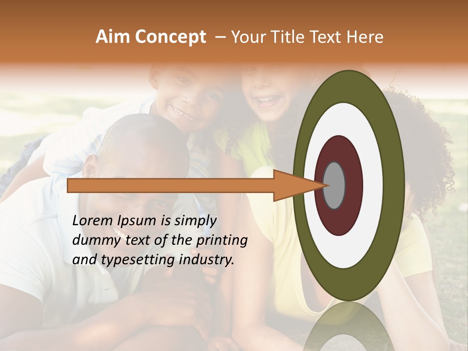 A Group Of People Laying On Top Of A Grass Covered Field PowerPoint Template