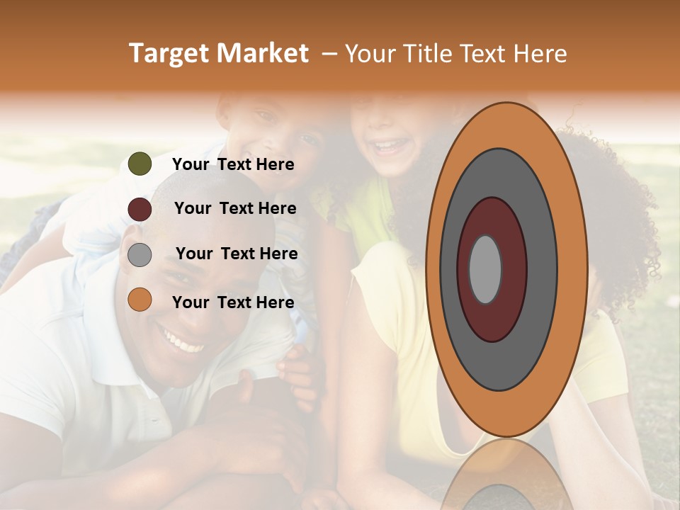 A Group Of People Laying On Top Of A Grass Covered Field PowerPoint Template