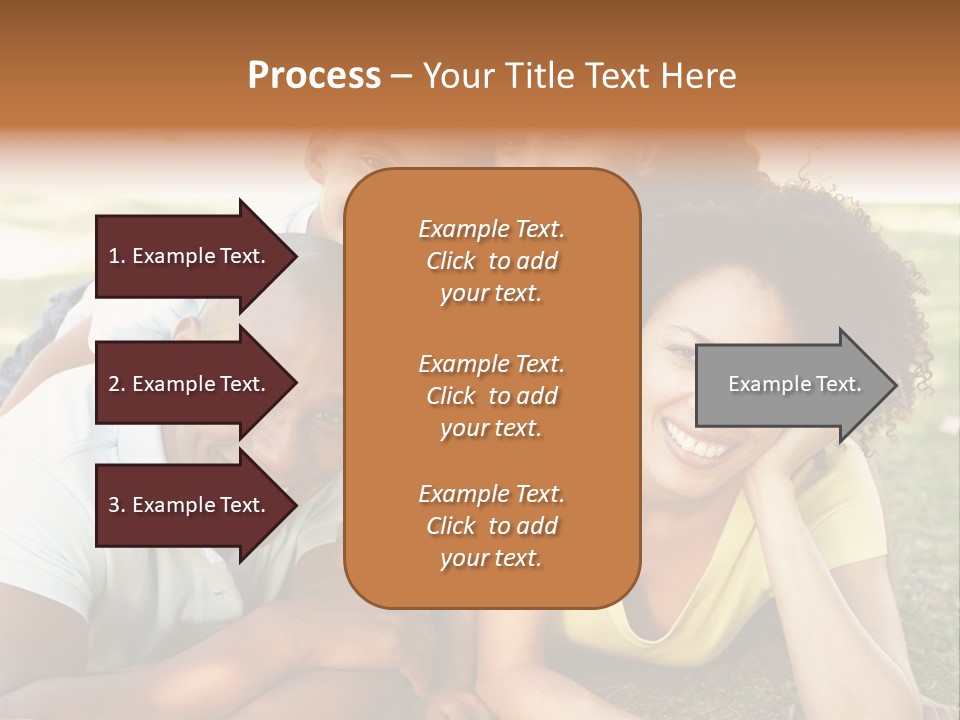 A Group Of People Laying On Top Of A Grass Covered Field PowerPoint Template