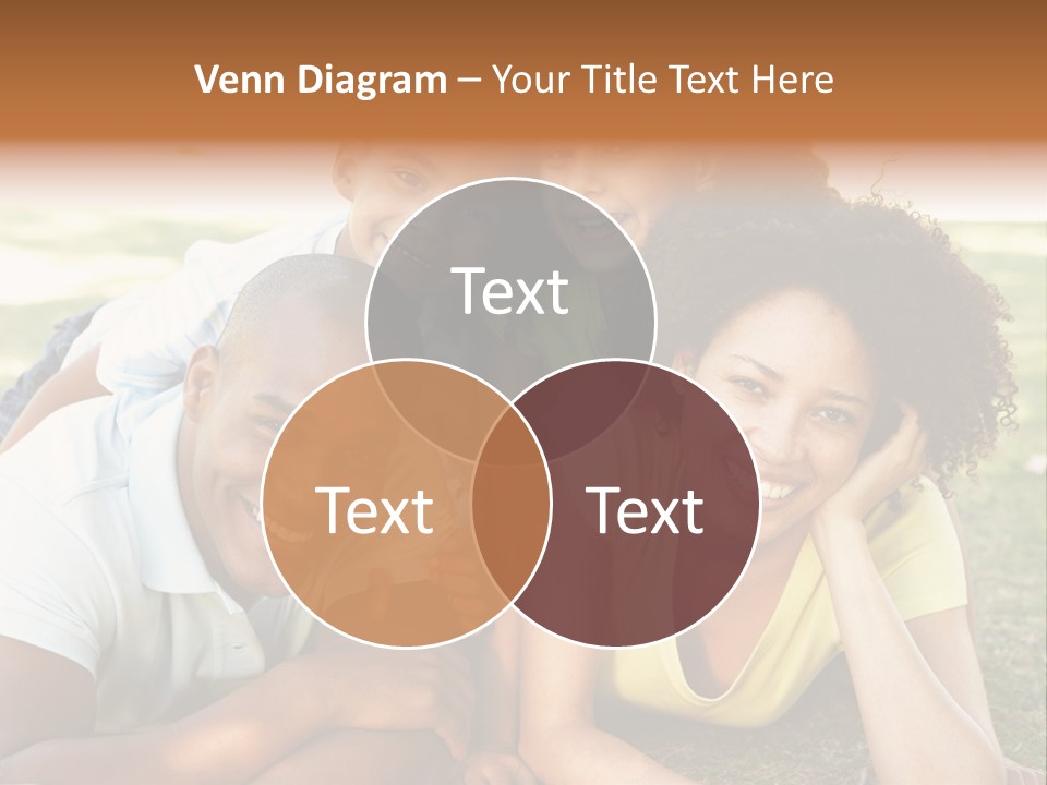 A Group Of People Laying On Top Of A Grass Covered Field PowerPoint Template