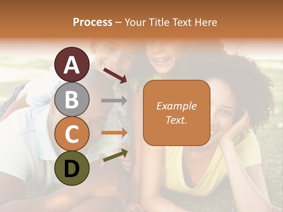 A Group Of People Laying On Top Of A Grass Covered Field PowerPoint Template