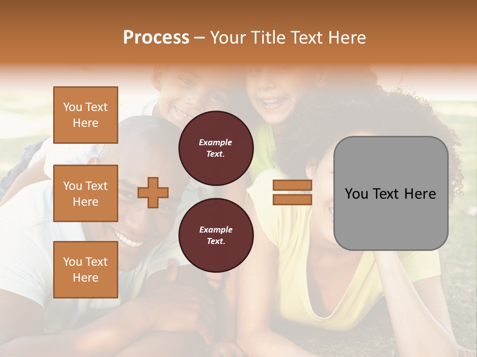 A Group Of People Laying On Top Of A Grass Covered Field PowerPoint Template