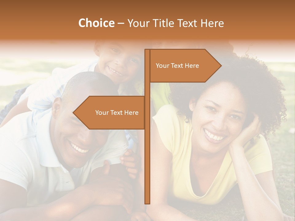 A Group Of People Laying On Top Of A Grass Covered Field PowerPoint Template