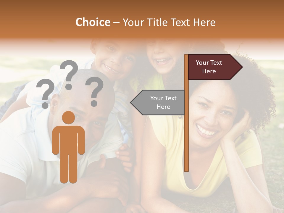 A Group Of People Laying On Top Of A Grass Covered Field PowerPoint Template