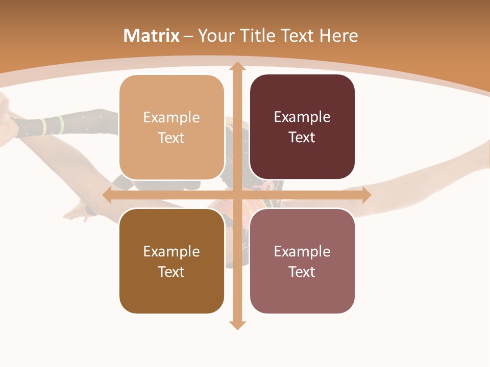 Life Cheerful Girl PowerPoint Template