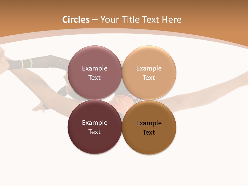 Life Cheerful Girl PowerPoint Template