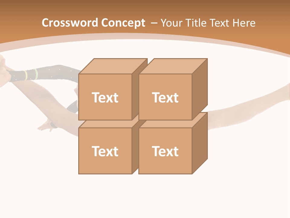 Life Cheerful Girl PowerPoint Template