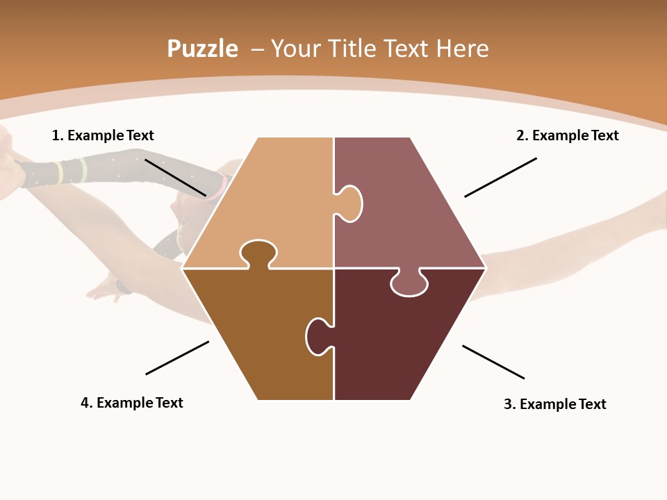 Life Cheerful Girl PowerPoint Template