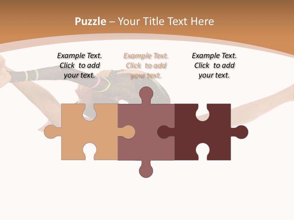 Life Cheerful Girl PowerPoint Template