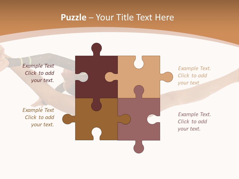 Life Cheerful Girl PowerPoint Template