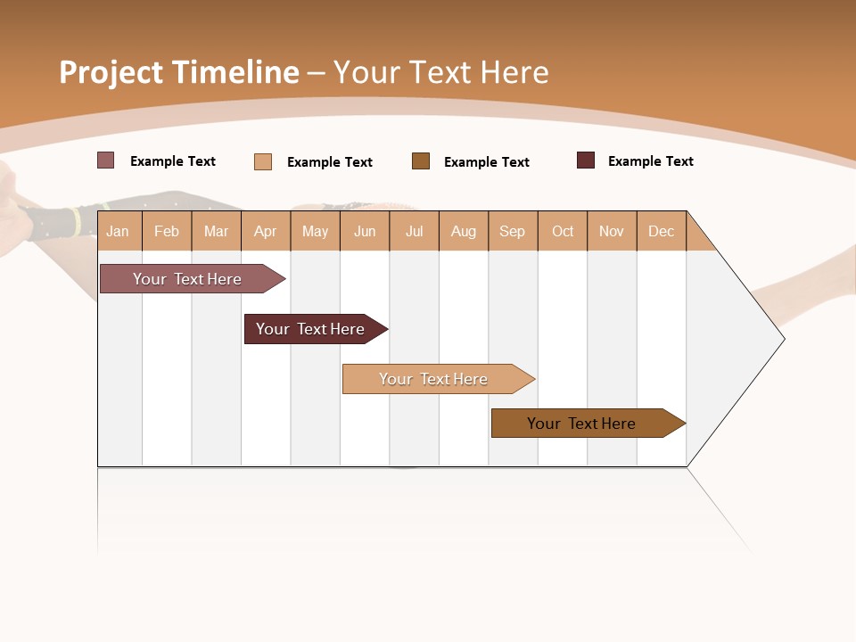 Life Cheerful Girl PowerPoint Template