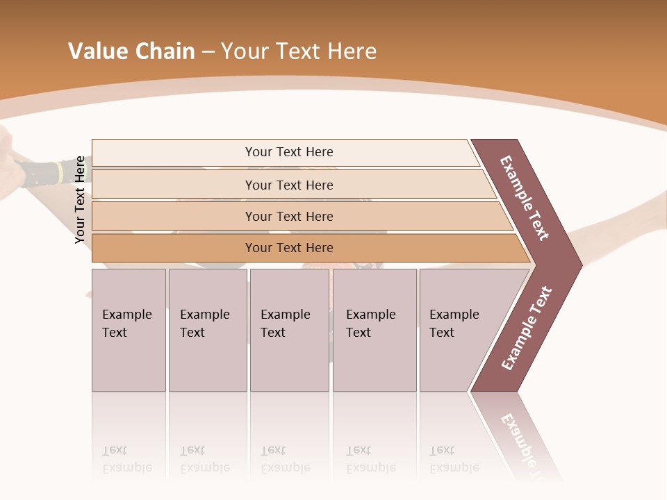 Life Cheerful Girl PowerPoint Template