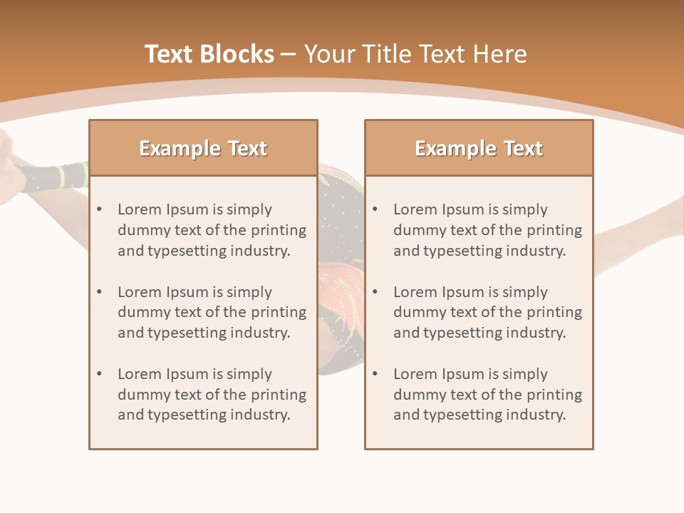 Life Cheerful Girl PowerPoint Template