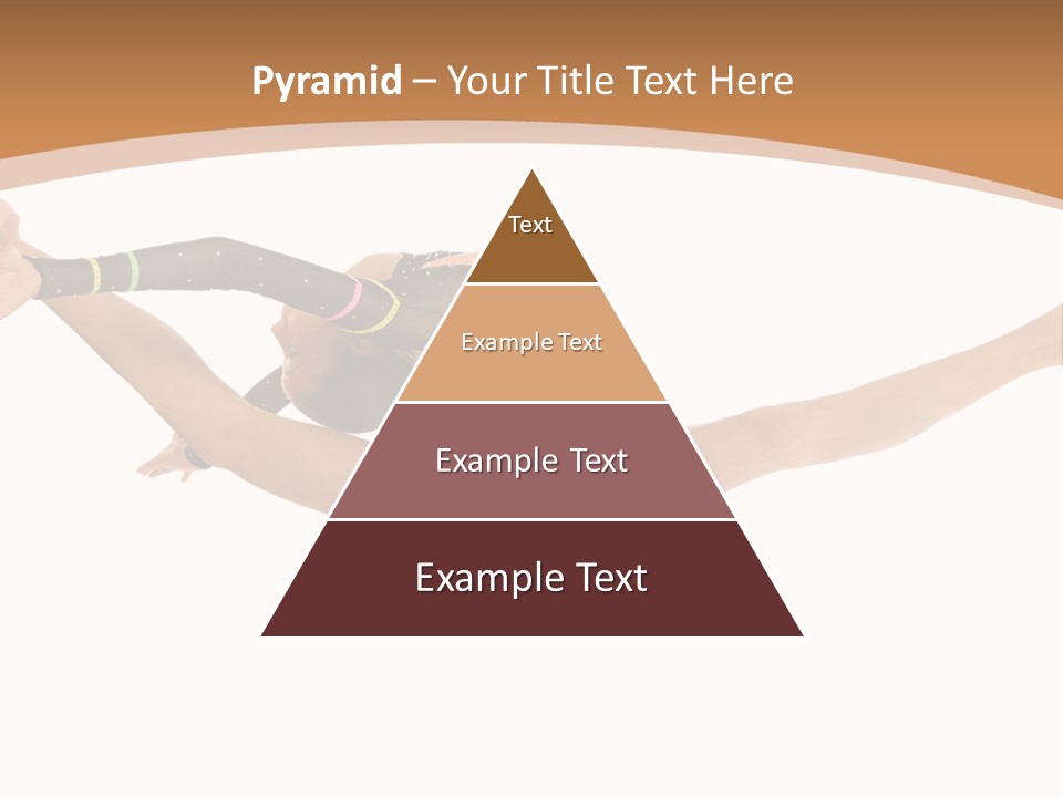 Life Cheerful Girl PowerPoint Template