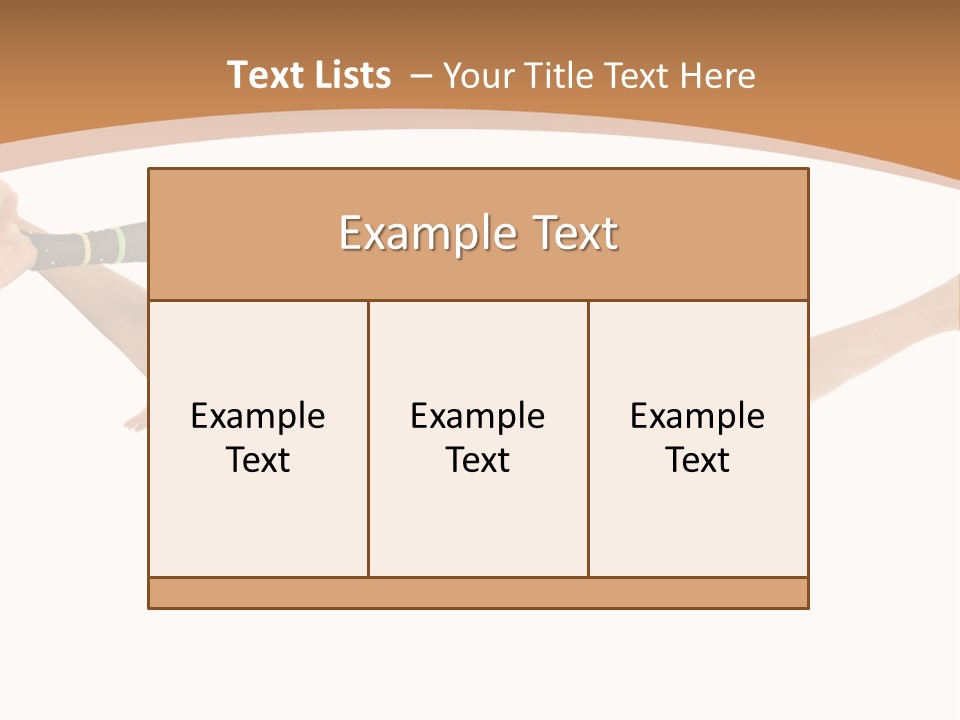 Life Cheerful Girl PowerPoint Template