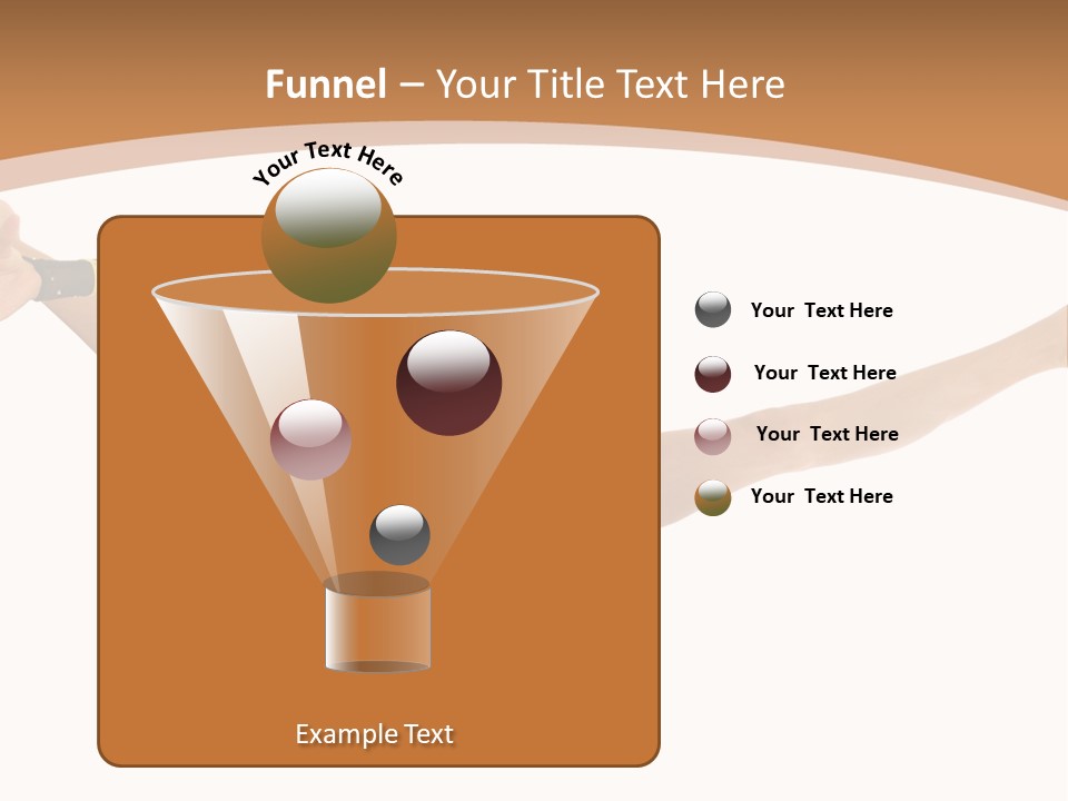 Life Cheerful Girl PowerPoint Template