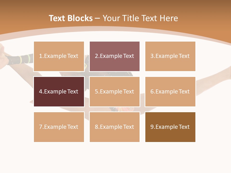 Life Cheerful Girl PowerPoint Template