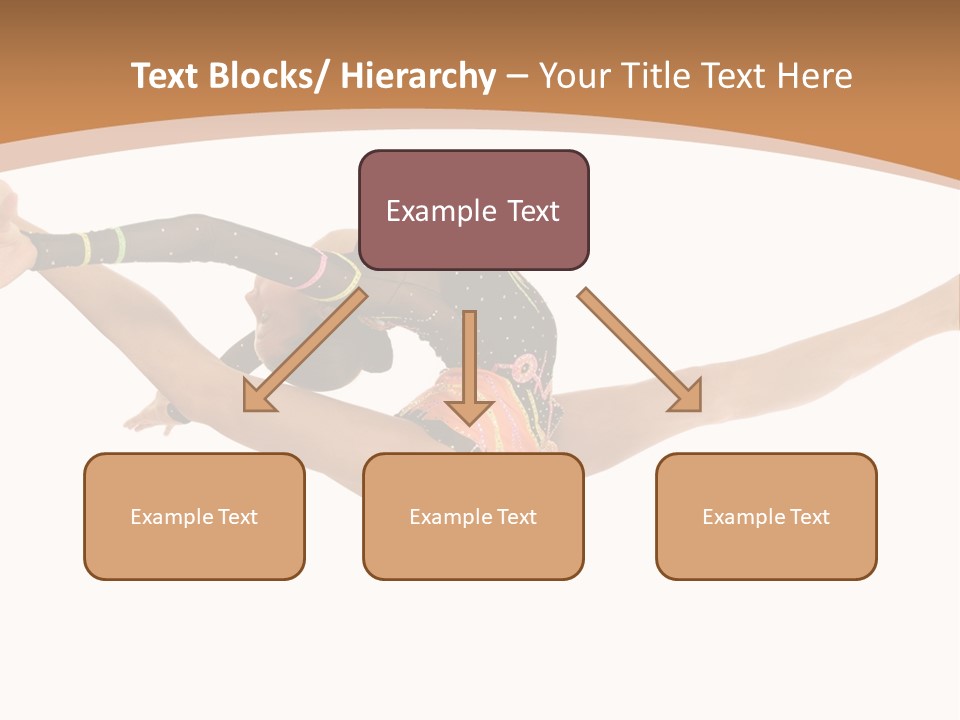 Life Cheerful Girl PowerPoint Template