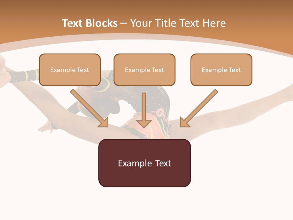 Life Cheerful Girl PowerPoint Template