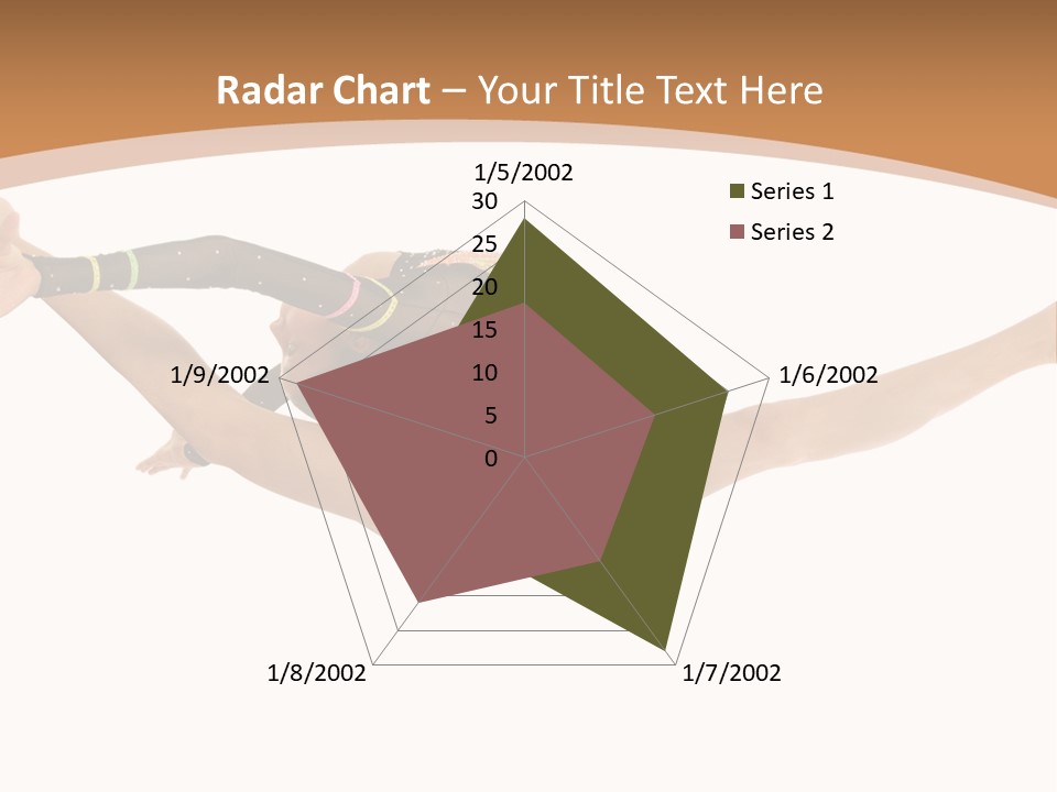 Life Cheerful Girl PowerPoint Template