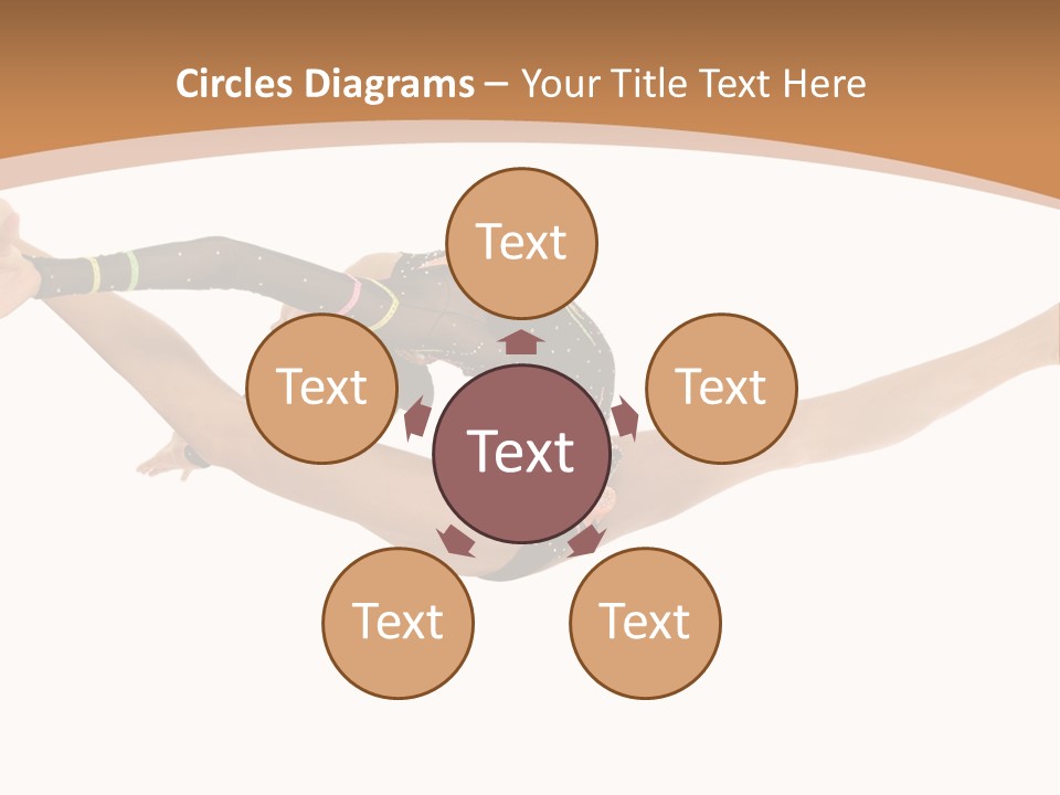 Life Cheerful Girl PowerPoint Template