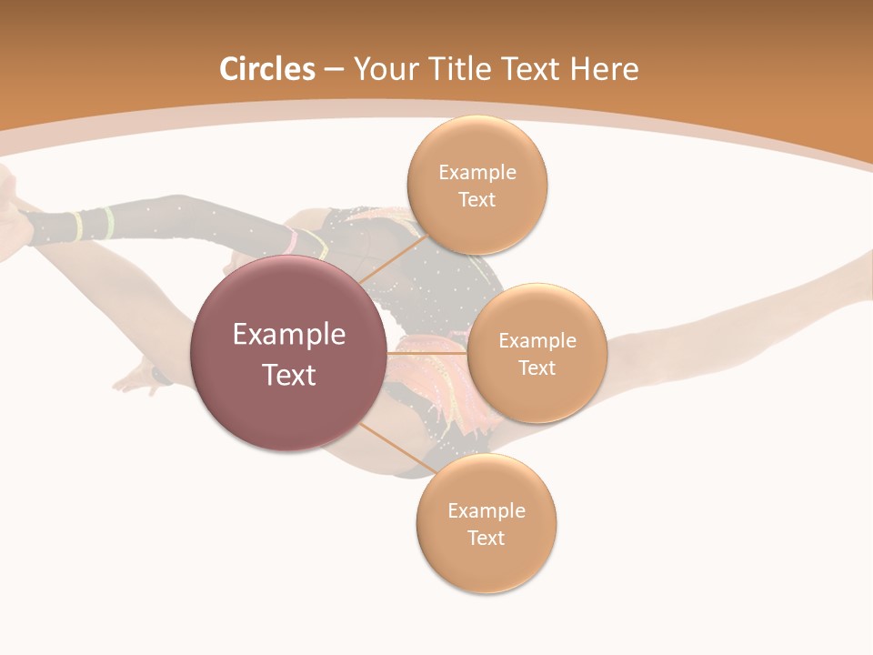 Life Cheerful Girl PowerPoint Template